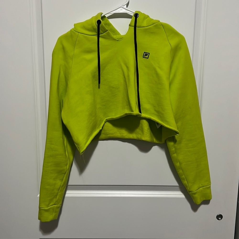 Fila Cropped Hoodie